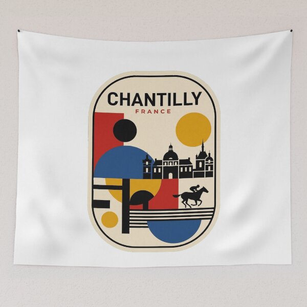 Item preview, Retro Chantilly Bauhaus Geometric Skyline designed and sold by k3rstman1.
