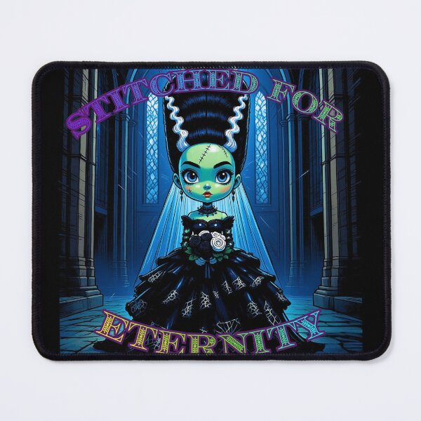 Item preview, Chibi Bride of Frankenstein – “Stitched for Eternity” designed and sold by AADesigns42.