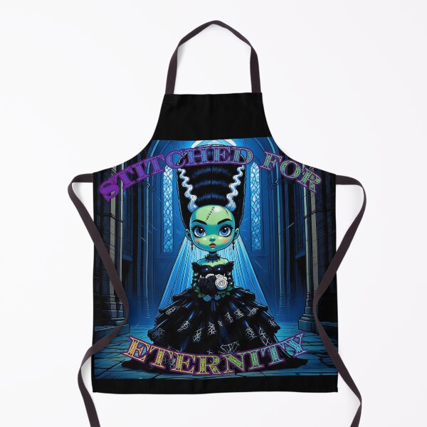 Item preview, Chibi Bride of Frankenstein – “Stitched for Eternity” designed and sold by AADesigns42.