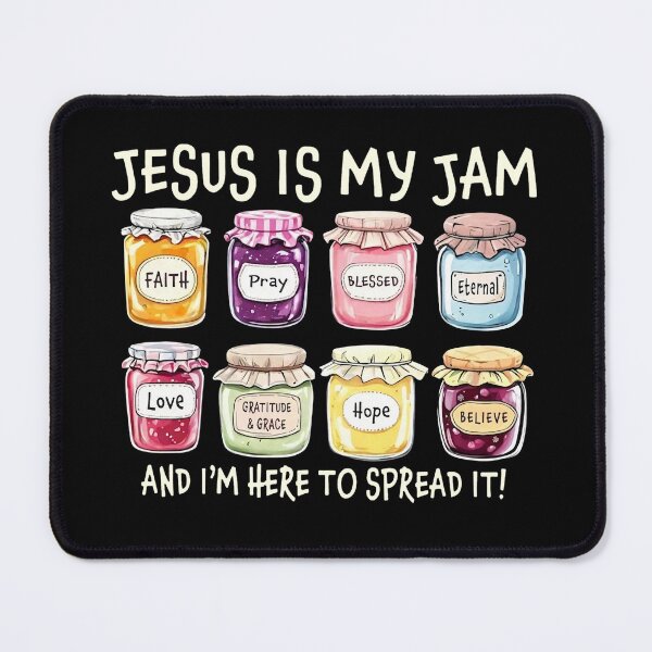 Item preview, Jesus Is My Jam designed and sold by sellymeggan.