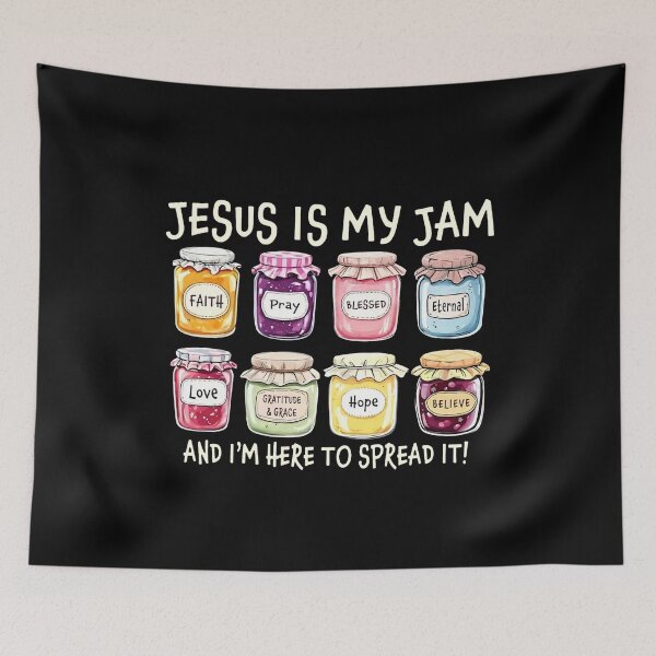 Item preview, Jesus Is My Jam designed and sold by sellymeggan.