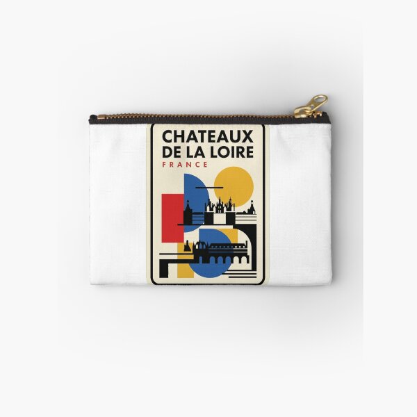 Item preview, Retro Chateaux De La Loire Bauhaus Geometric Skyline designed and sold by k3rstman1.