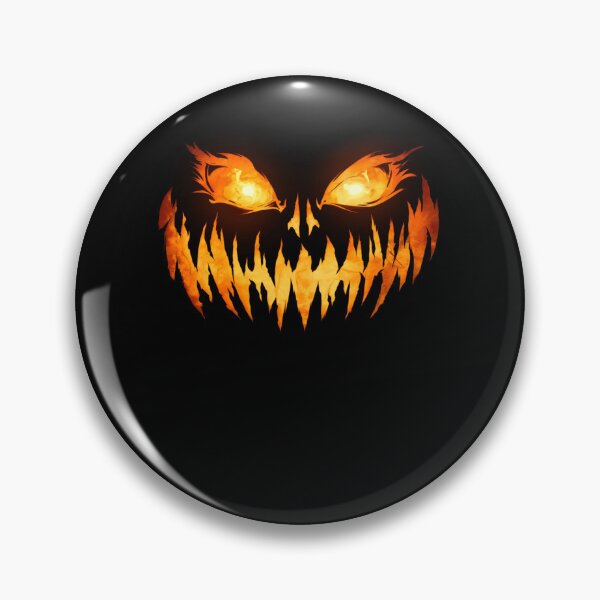 Item preview, Scary Spooky Jack O Lantern Face Pumpkin Halloween designed and sold by AmberWild.