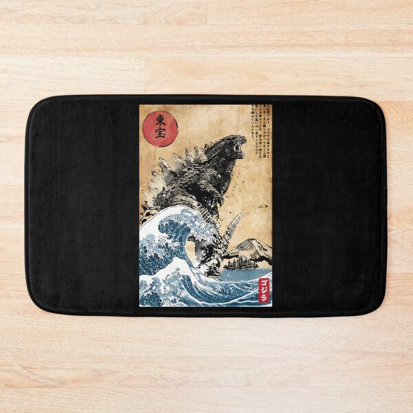 Item preview, Gadzila At Japan Sea designed and sold by MargarettaYeage.