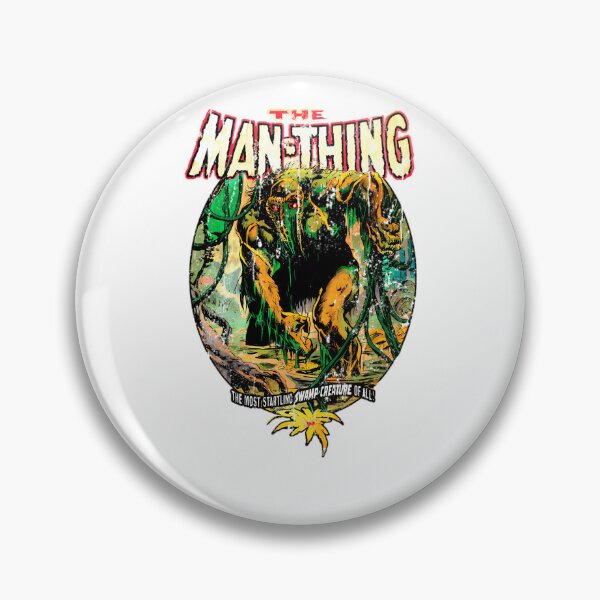 Item preview, The Man-Thing Vintage 1974 Comic Monster designed and sold by ImogenDavisArt.