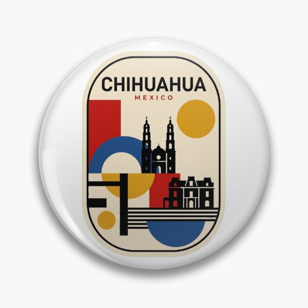 Item preview, Retro Chihuahua Bauhaus Geometric Skyline designed and sold by k3rstman1.