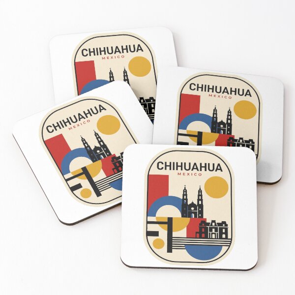 Item preview, Retro Chihuahua Bauhaus Geometric Skyline designed and sold by k3rstman1.