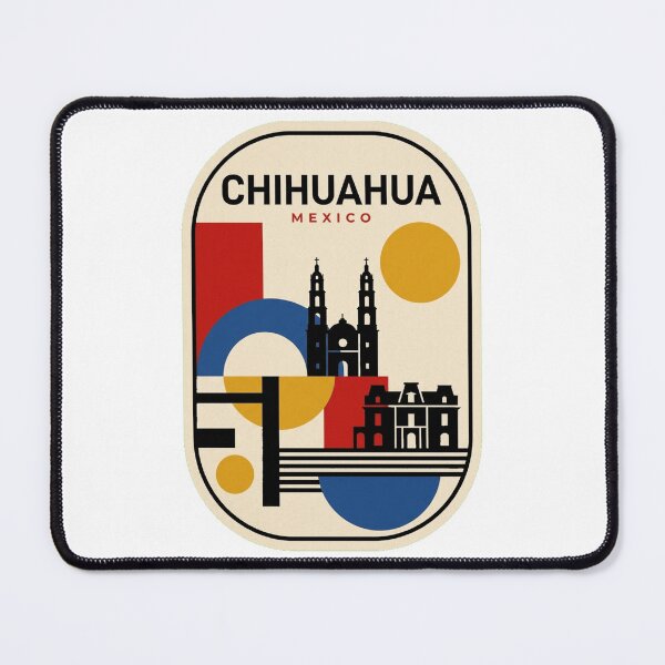 Item preview, Retro Chihuahua Bauhaus Geometric Skyline designed and sold by k3rstman1.