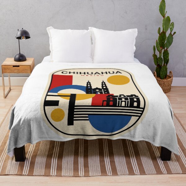 Item preview, Retro Chihuahua Bauhaus Geometric Skyline designed and sold by k3rstman1.
