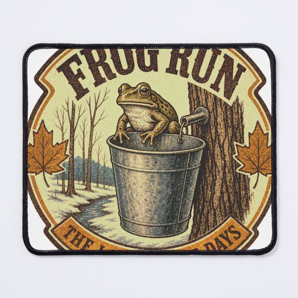 Item preview, Frog Run Maple Syrup Last Days Bucket Emblem designed and sold by BoosterShop.