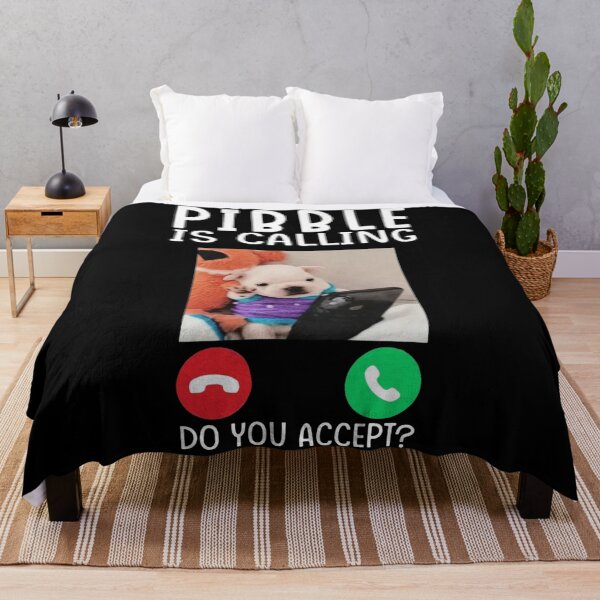 Item preview, Pibble Is Calling Meme designed and sold by sellymeggan.