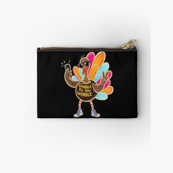 Item preview, Gobble Til You Wobble Funny Thanksgiving Turkey Sunglasses designed and sold by JessArty ⭐⭐⭐⭐⭐.