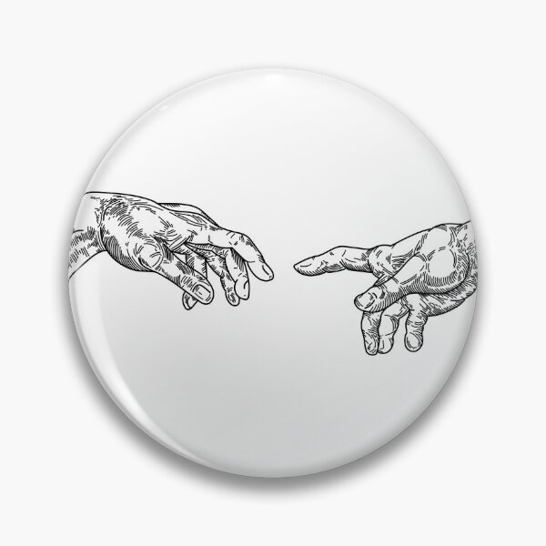 Item preview, Hands of Creation: A tribute to Michelangelo's “The Creation of Adam” designed and sold by silviaxe.