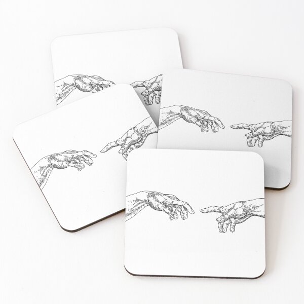 Item preview, Hands of Creation: A tribute to Michelangelo's “The Creation of Adam” designed and sold by silviaxe.