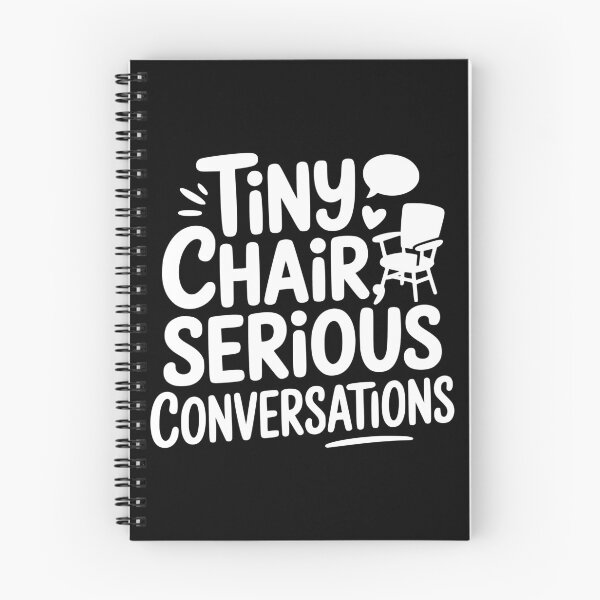 Item preview, Tiny Chair Serious Conversations designed and sold by theartfulaspie.