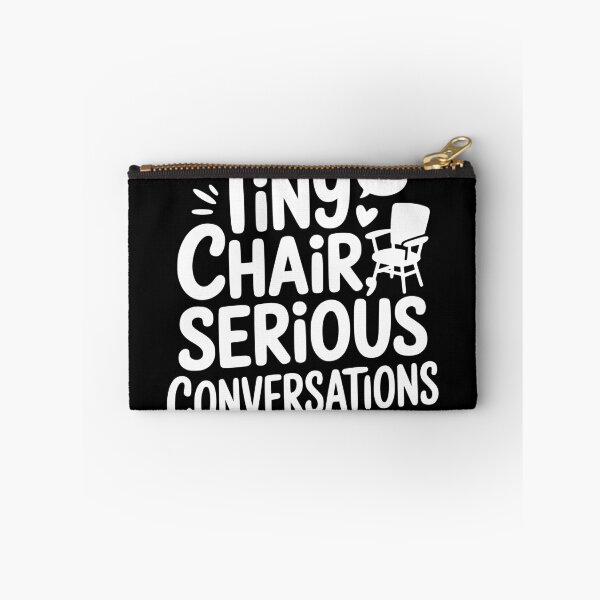 Item preview, Tiny Chair Serious Conversations designed and sold by theartfulaspie.