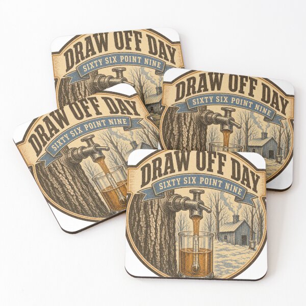 Item preview, Draw Off Day Maple Syrup Hydrometer Emblem designed and sold by BoosterShop.