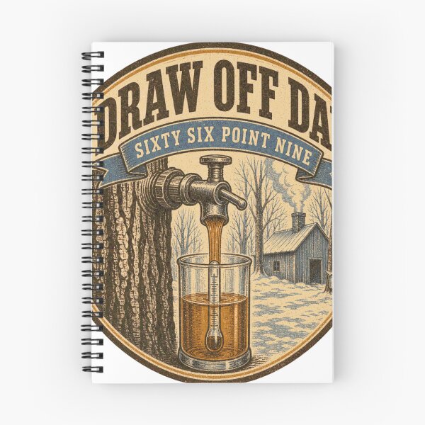 Item preview, Draw Off Day Maple Syrup Hydrometer Emblem designed and sold by BoosterShop.