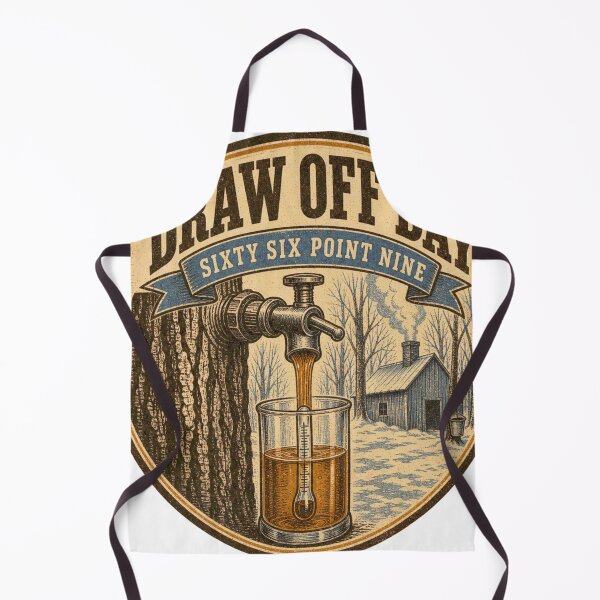 Item preview, Draw Off Day Maple Syrup Hydrometer Emblem designed and sold by BoosterShop.