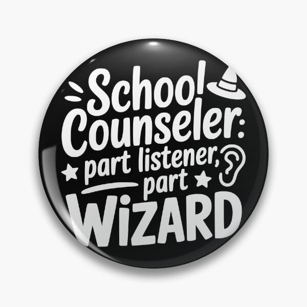 Item preview, School Counselor Part Listener Part Wizard designed and sold by theartfulaspie.