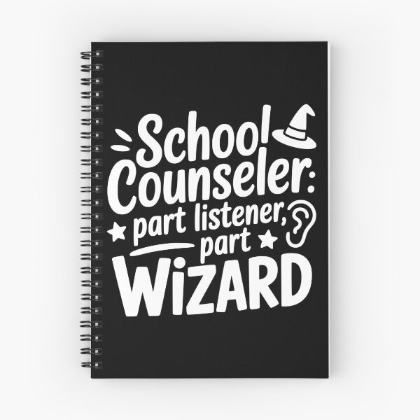Item preview, School Counselor Part Listener Part Wizard designed and sold by theartfulaspie.
