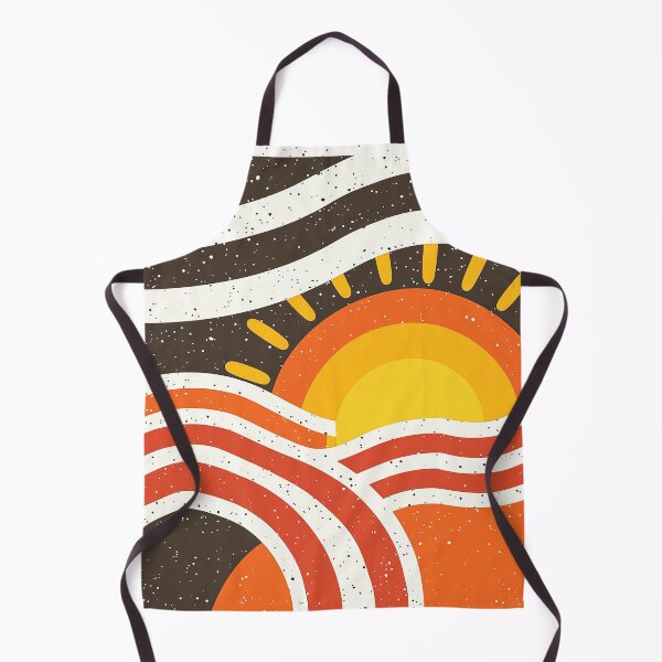Item preview, Boho Sunrise Over Mountains: Abstract Minimalist Landscape designed and sold by DEC02.