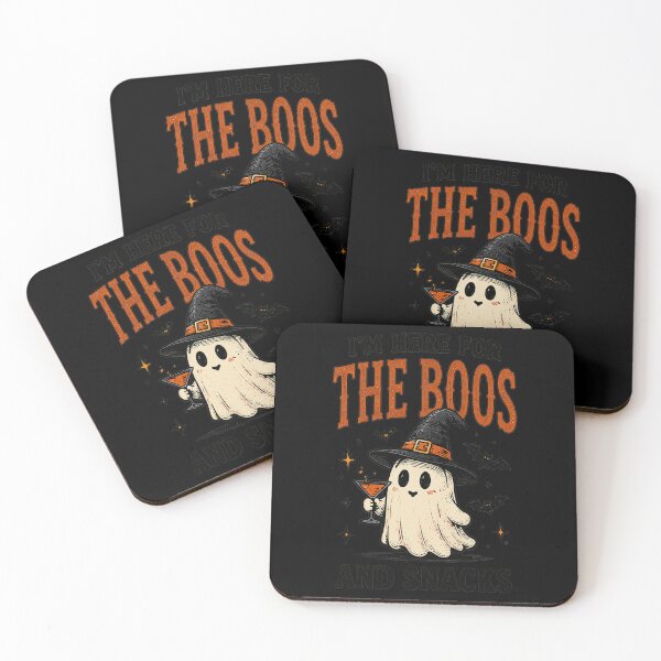 Item preview, I'm Here For The Boos And Snacks Ghost Halloween designed and sold by markymaarty.