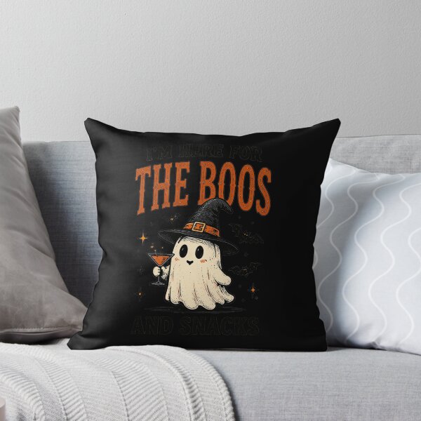 Item preview, I'm Here For The Boos And Snacks Ghost Halloween designed and sold by markymaarty.