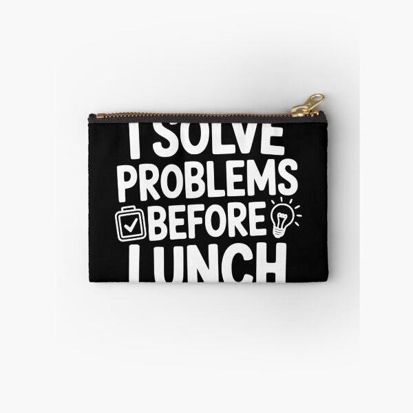 Item preview, I Solve Problems Before Lunch designed and sold by theartfulaspie.