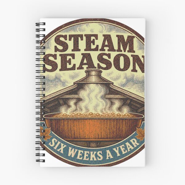Item preview, Steam Season Maple Syrup Steam Six Weeks Emblem designed and sold by BoosterShop.
