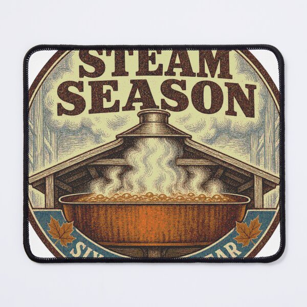 Item preview, Steam Season Maple Syrup Steam Six Weeks Emblem designed and sold by BoosterShop.
