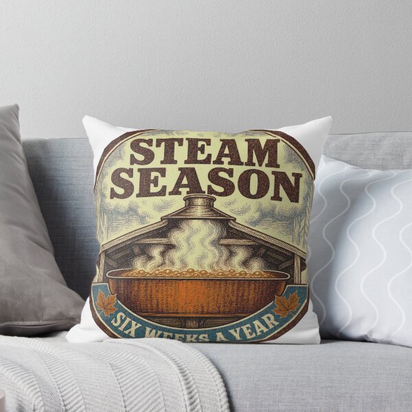 Item preview, Steam Season Maple Syrup Steam Six Weeks Emblem designed and sold by BoosterShop.