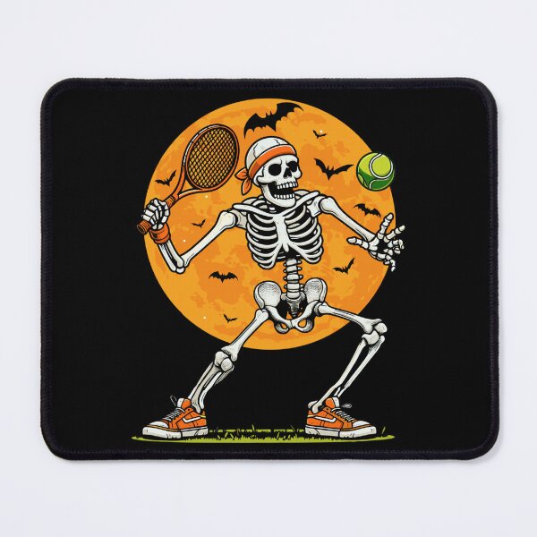 Item preview, Tennis Skeleton Spooky Boys Funny Halloween Tennis Player designed and sold by AmberWild.