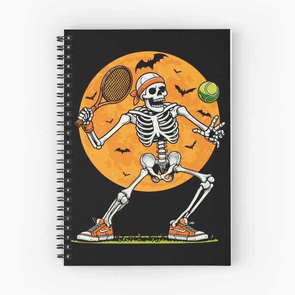 Item preview, Tennis Skeleton Spooky Boys Funny Halloween Tennis Player designed and sold by AmberWild.
