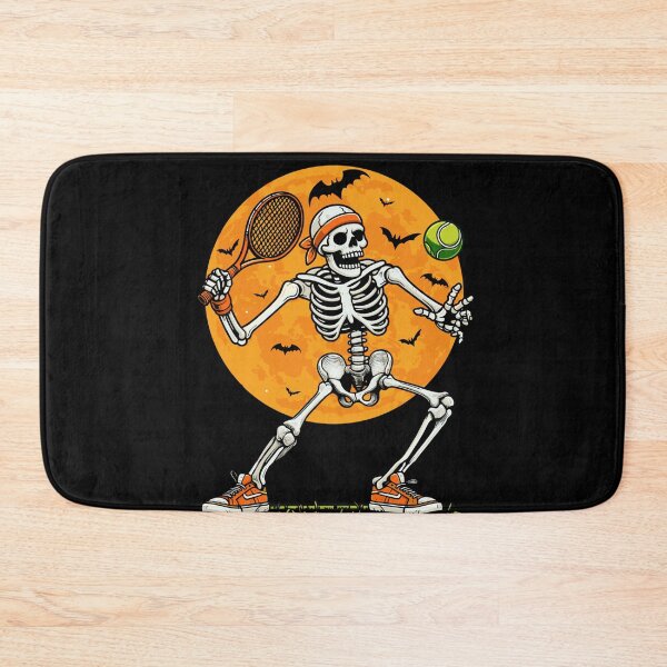 Item preview, Tennis Skeleton Spooky Boys Funny Halloween Tennis Player designed and sold by AmberWild.