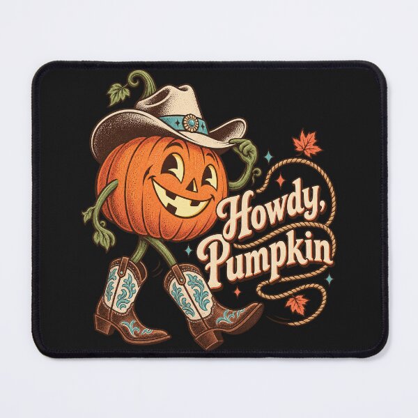 Item preview, Howdy, Pumpkin boots Halloween designed and sold by JollyNib.