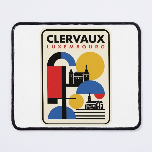 Item preview, Retro Clervaux Bauhaus Geometric Skyline designed and sold by k3rstman1.