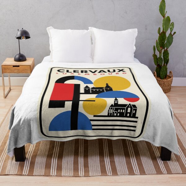 Item preview, Retro Clervaux Bauhaus Geometric Skyline designed and sold by k3rstman1.