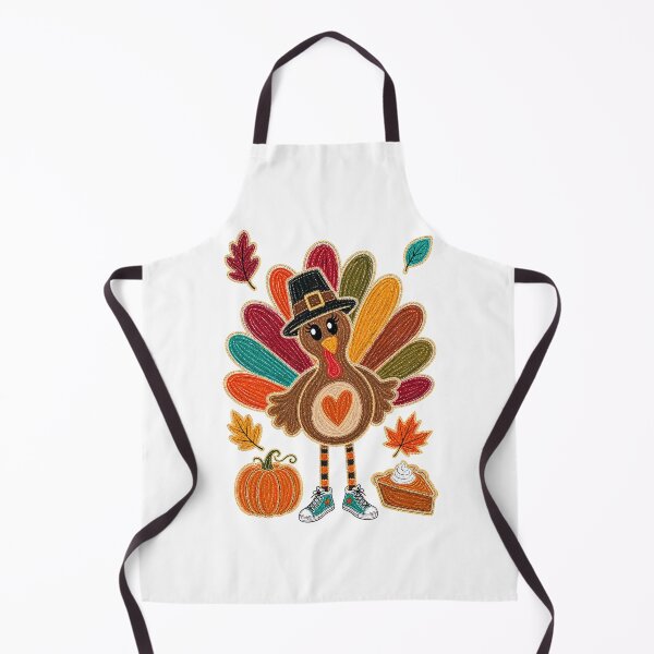 Item preview, Thankful Thanksgiving Turkey Autumn Leaves Pumpkin Pie Heart designed and sold by JessArty ⭐⭐⭐⭐⭐.