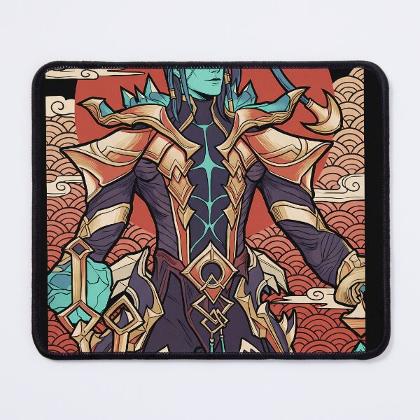 Item preview, Thresh League of Legends Ukiyo-e Gaming Graphic Tee designed and sold by Senpaiwaves.