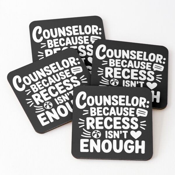 Item preview, Counselor Because Recess Isnt Enough designed and sold by theartfulaspie.