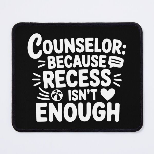 Item preview, Counselor Because Recess Isnt Enough designed and sold by theartfulaspie.