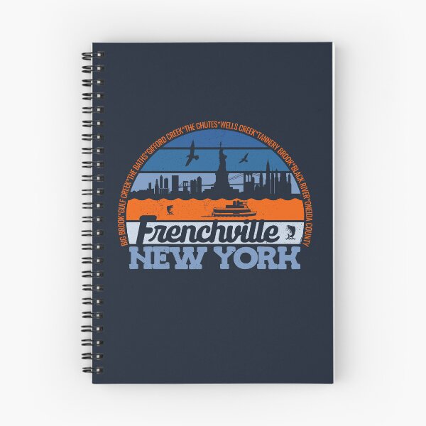 Item preview, Frenchville New York Sunset Retro Vintage Local Pride Logo designed and sold by CRHPOD20.