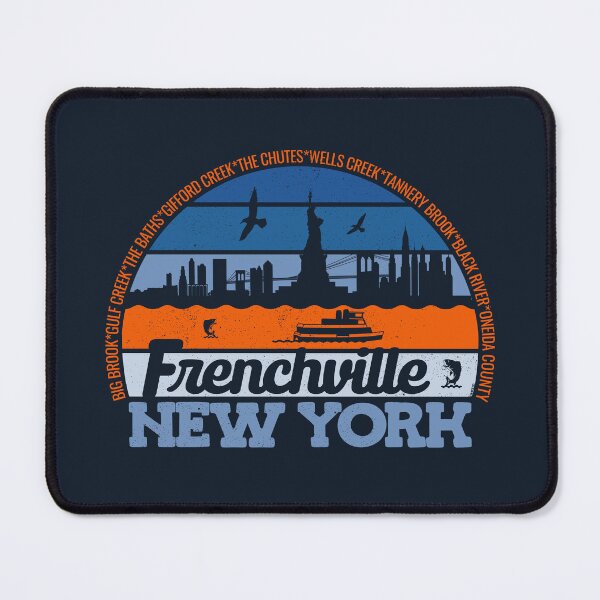 Item preview, Frenchville New York Sunset Retro Vintage Local Pride Logo designed and sold by CRHPOD20.