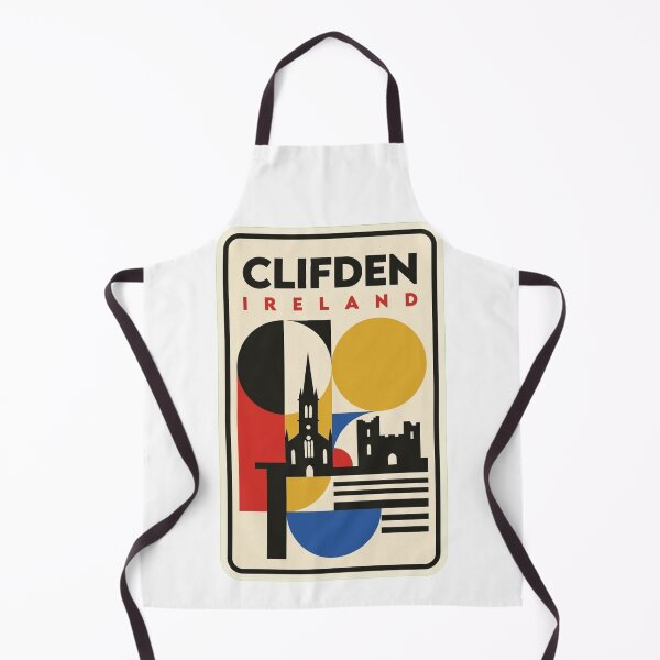 Item preview, Retro Clifden Bauhaus Geometric Skyline designed and sold by k3rstman1.