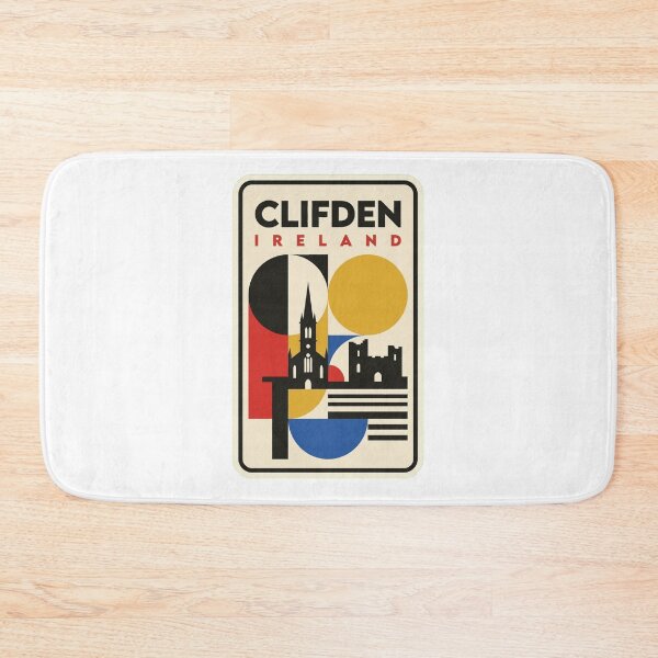 Item preview, Retro Clifden Bauhaus Geometric Skyline designed and sold by k3rstman1.