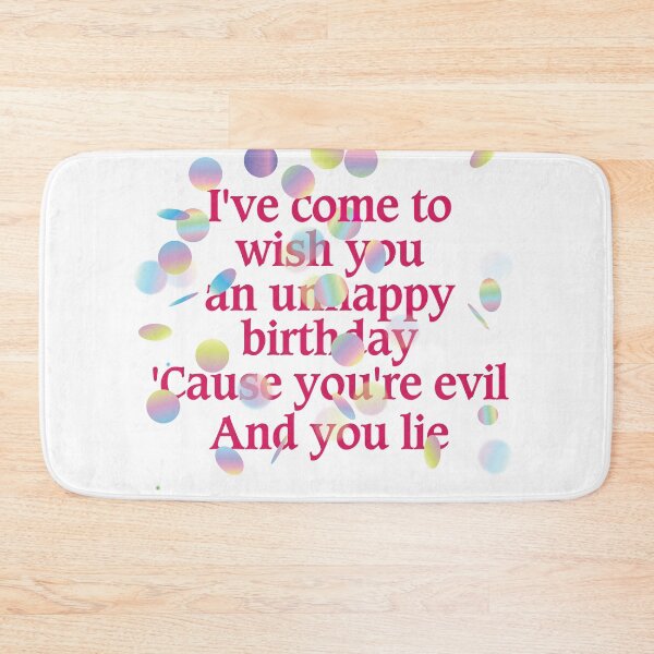 Item preview, Unhappy Birthday designed and sold by Lifer Art and Design.