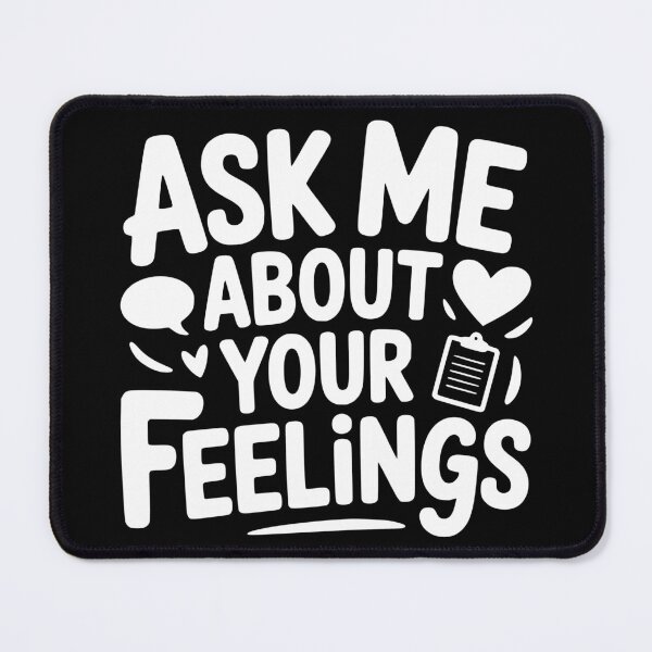Item preview, Ask Me About Your Feelings designed and sold by theartfulaspie.