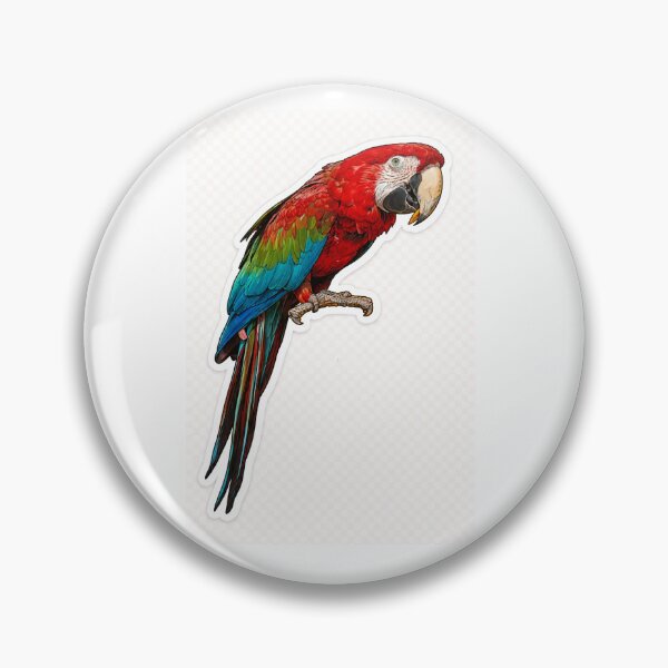Item preview, Red Parrot designed and sold by UnicornGlory.