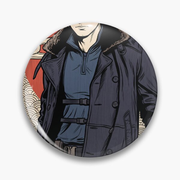 Item preview, Leon S Kennedy Resident Evil Ukiyo-e Video Game Anime Shirt designed and sold by Senpaiwaves.